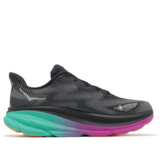 Clifton 9 Gore-Tex «Black Electric Aqua»
