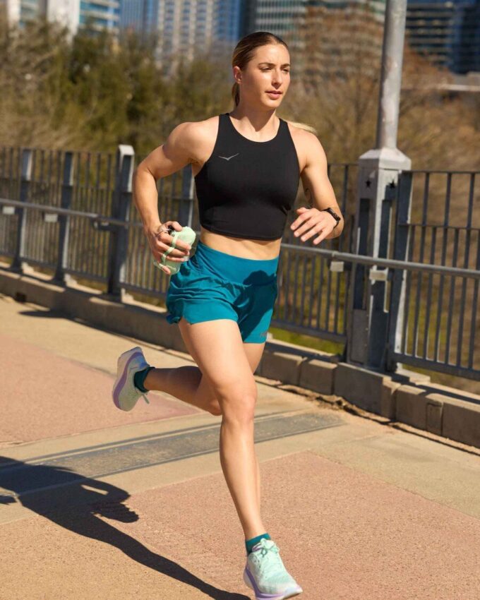 HOKA Crew Run-sokker, 3-pakning