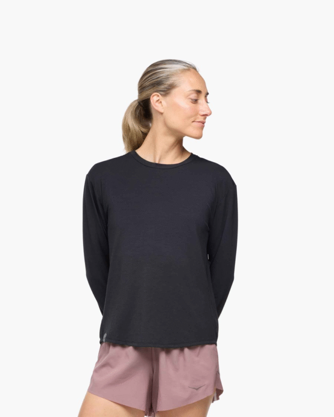 HOKA Essential LS-t-skjorte