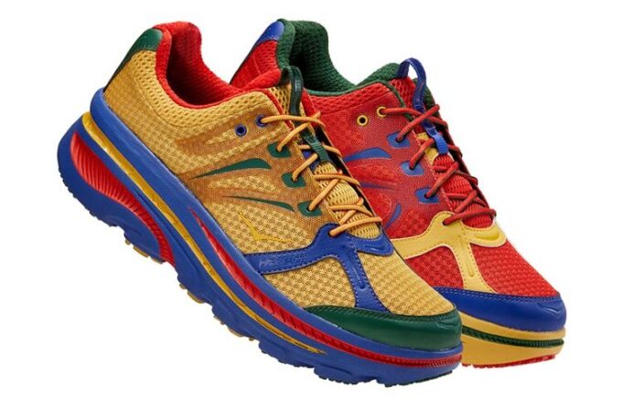 HOKA x Engineered Garments Bondi B «Flerfarget» HOKA x Engineered Garments Bondi B «Flerfarget»