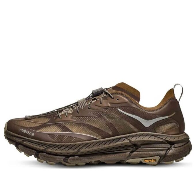 HOKA x Satisfy Mafate Speed  4 Lite «Rubber»