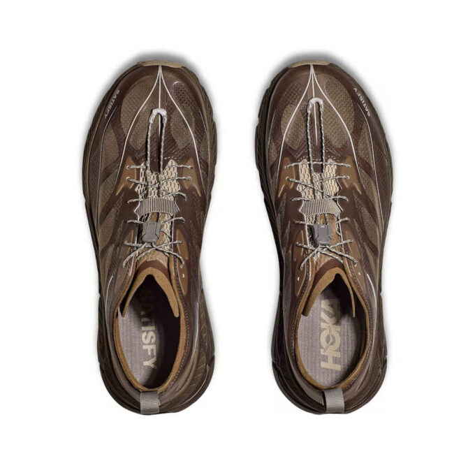 HOKA x Satisfy Mafate Speed  4 Lite «Rubber»