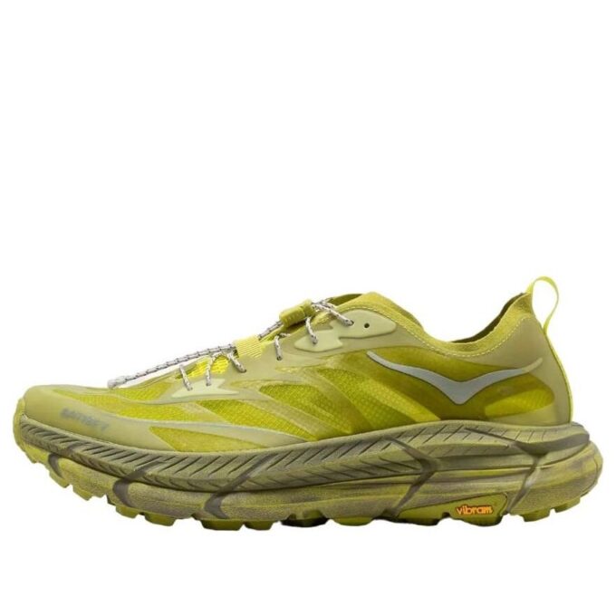 HOKA x Satisfy Mafate Speed  4 Lite «Sulfur»
