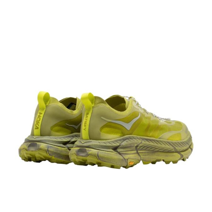 HOKA x Satisfy Mafate Speed  4 Lite «Sulfur»
