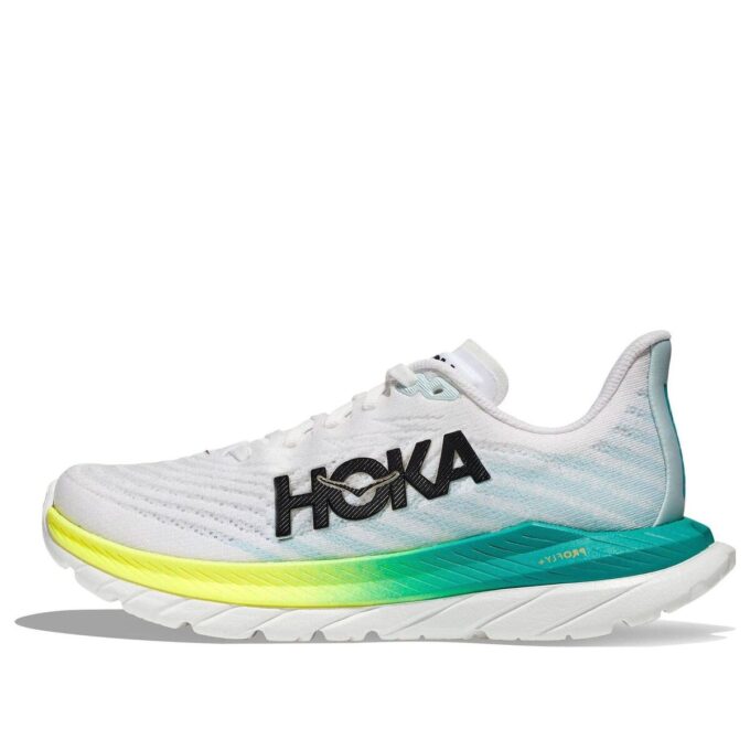 Mach 5 bred ‘hvitt blått glass’