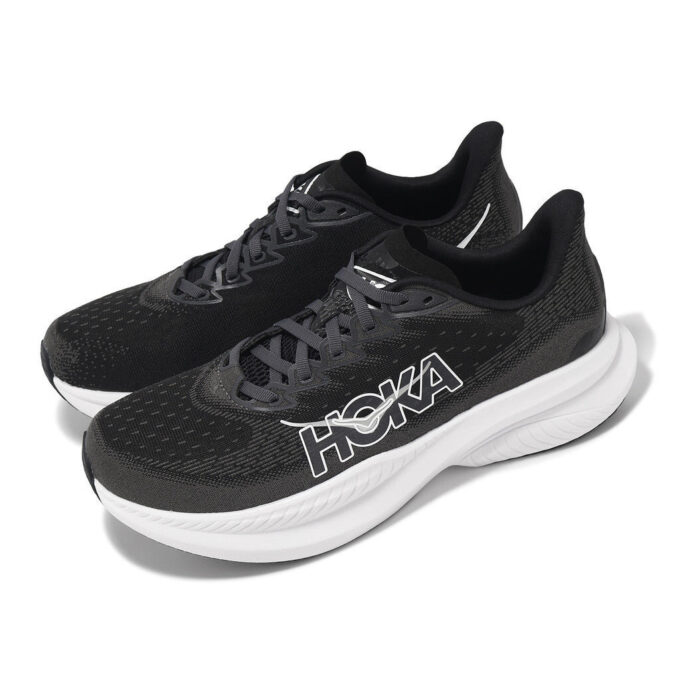 Mach 6 bred «svart og hvit»