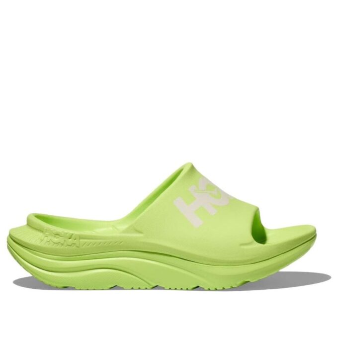 Ora Athletic Slides ‘Lettuce White’