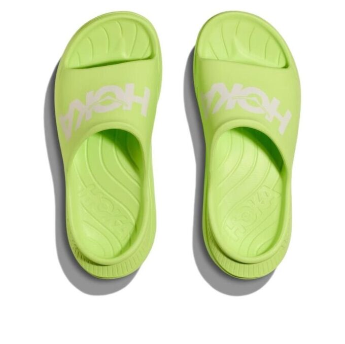 Ora Athletic Slides ‘Lettuce White’
