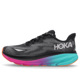 (WMNS) Clifton 9 Gore-Tex «Black Electric Aqua»