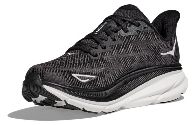 (WMNS) Clifton 9 Wide ‘Svart Hvit’